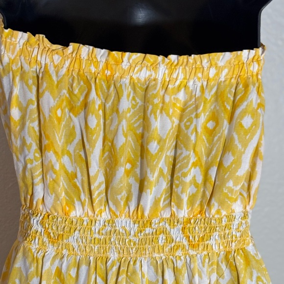 Jessica Simpson Yellow Halter Maxi Sundress - Picture 5 of 8
